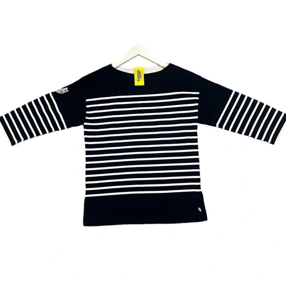 Lucky Chouette women’s size L designer tunic with owls both arms- Mint &  rare - Picture 3 of 11